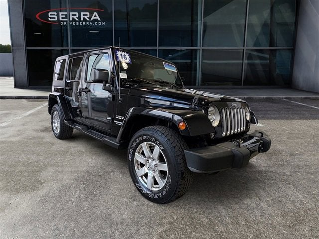 2016 Jeep Wrangler Unlimited Sahara