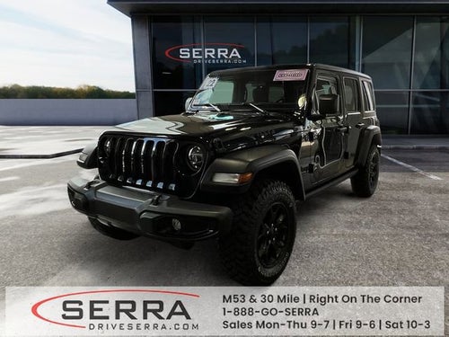 2022 Jeep Wrangler Unlimited Willys