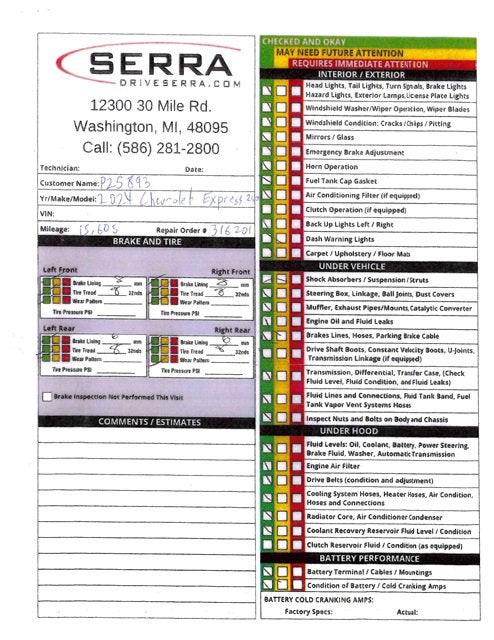 2024 Chevrolet Express Cargo 2500 WT