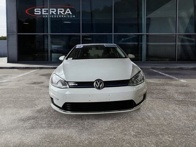 2016 Volkswagen e-Golf SE