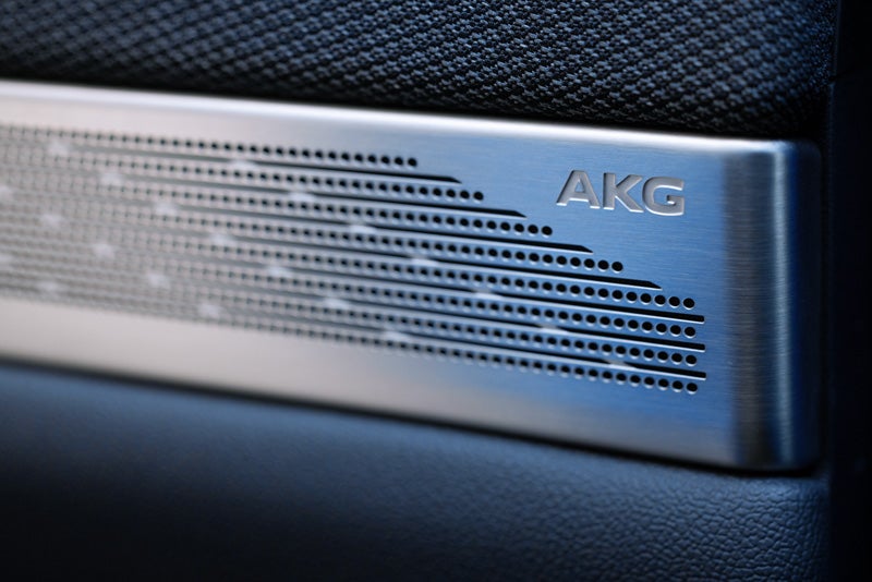 Close-up View of the AKG Studio Audio Speaker | Serra Cadillac in Washington MI