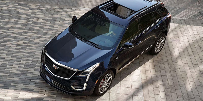 2022 Cadillac XT5 Aerial View